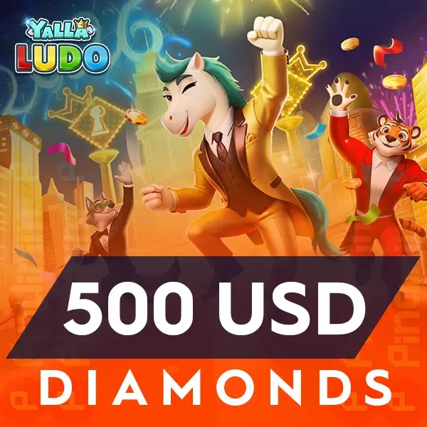 Yalla Ludo - USD 500 Diamonds (INT)