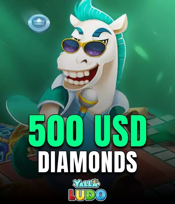 Yalla Ludo - USD 500 Diamonds (INT)