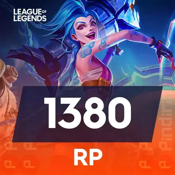 League Of Legends 1380 RP
