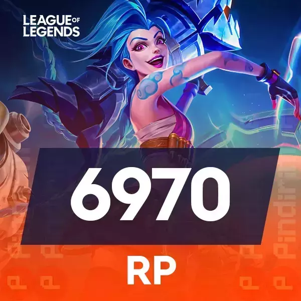 League Of Legends 6970 RP