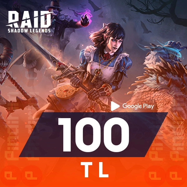 Raid: Shadow Legends 100TL Google Play