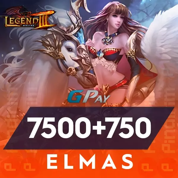 Legend Online 7500 + 750 Bonus Elmas Gpay E-Pin