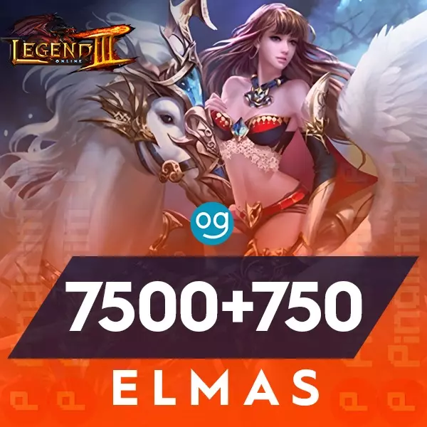 Legend Online 7500 + 750 Bonus Elmas Oasis E-Pin