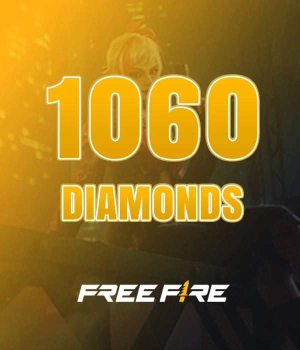 Free Fire 1060 Elmas