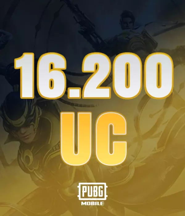 PUBG Mobile 16200 UC