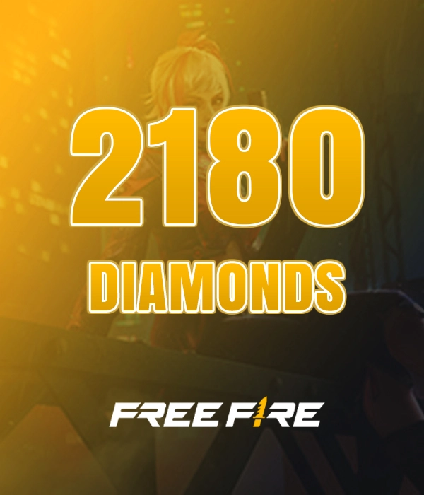 Free Fire 2180 Elmas