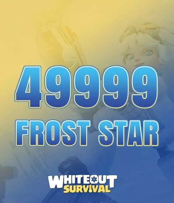Whiteout Survival 49999 Frost Star