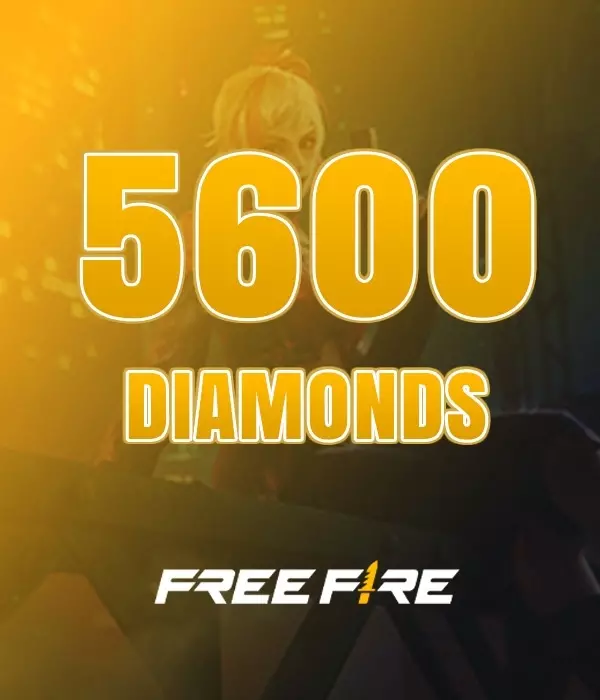 Free Fire 5600 Elmas