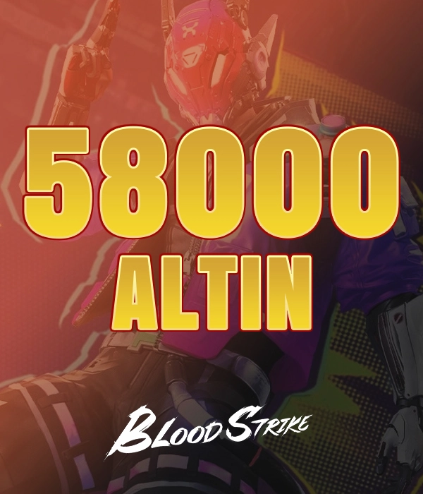 Blood Strike 58000 Altın