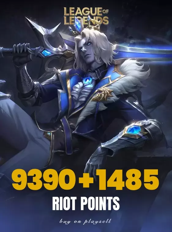 League of Legends 10875 RP - 2450 TL Riot Acces