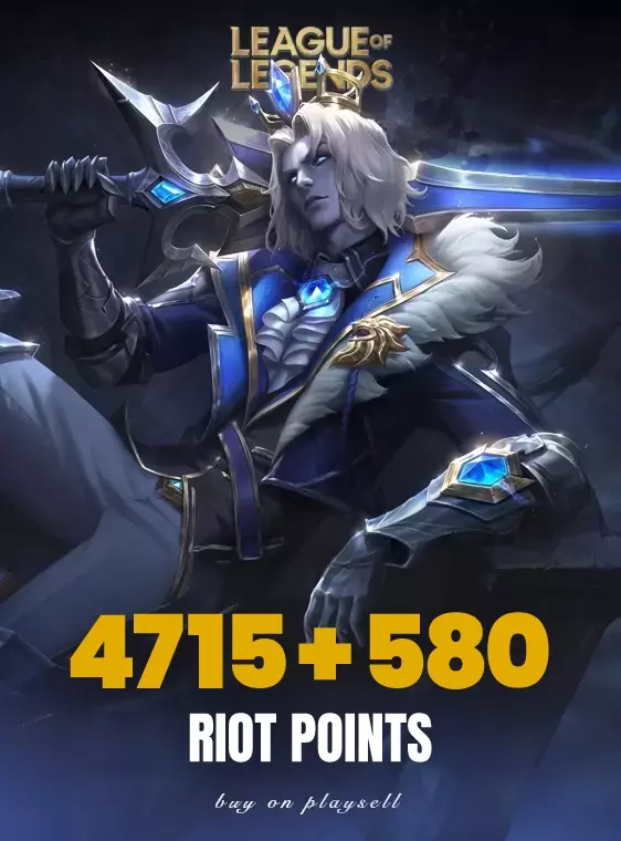 League of Legends 5295 RP - 1230 TL Riot Acces Kodu