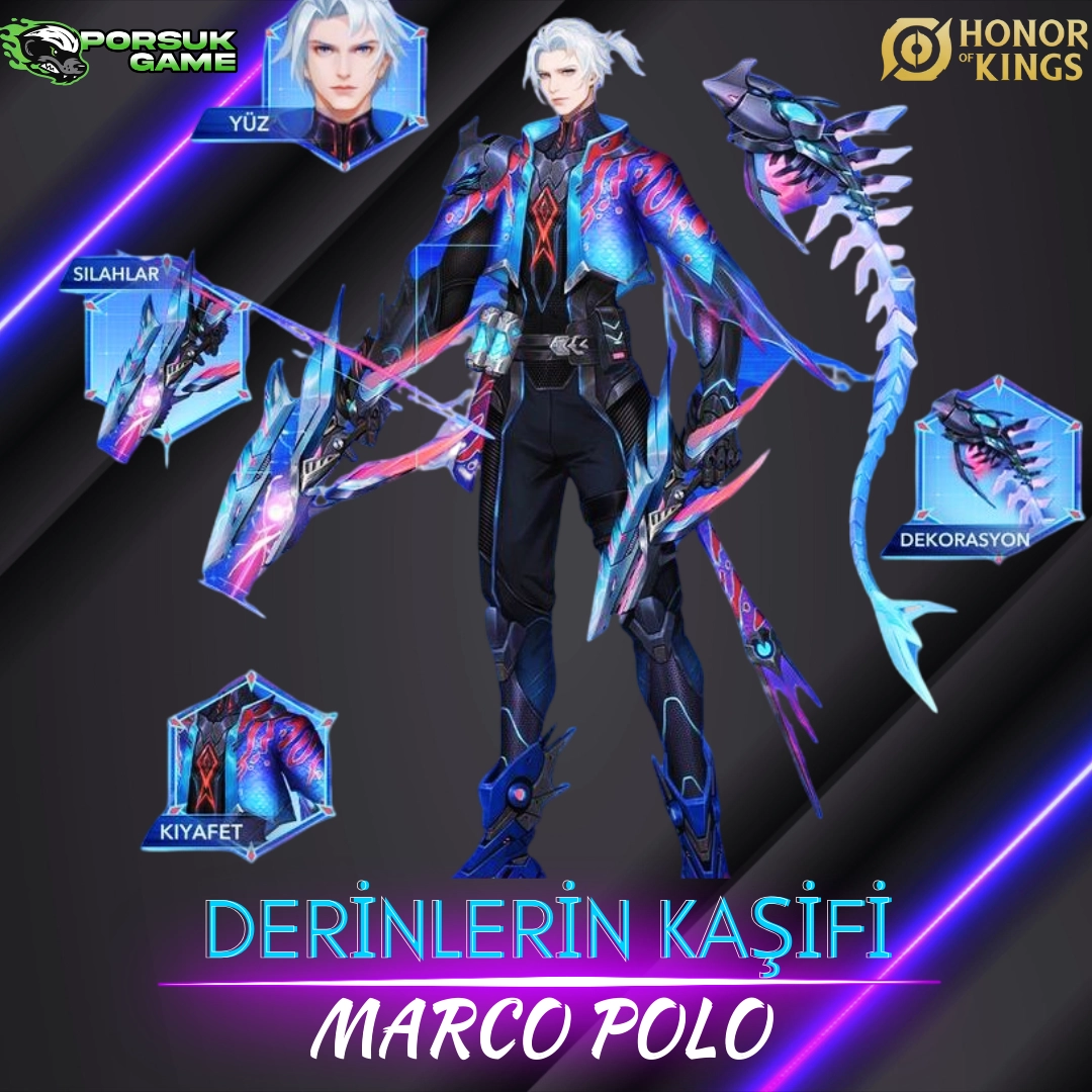 Honor of Kings: Derinlerin Kaşifi Marco Polo Yeni Kostümü