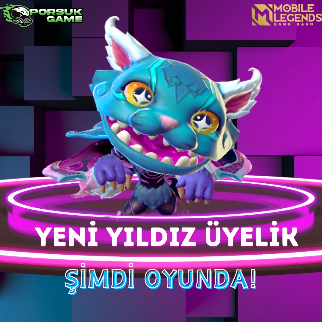 Mobile Legends: Yeni Yıldız Üyelik ve Özel Karakter Kostümü