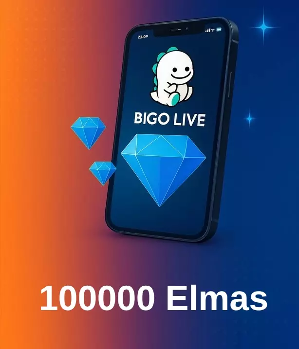 Bigo Live 100.000 Elmas