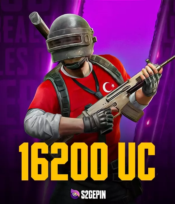 Pubg Mobile 16200 UC TR