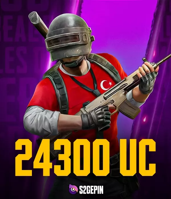 Pubg Mobile 24300 UC TR