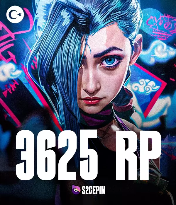 League Of Legends 3625 RP - YENİ ÜRÜN