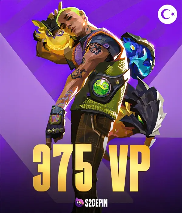 Valorant 375 VP - YENİ ÜRÜN