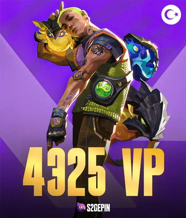Valorant 4325 VP - YENİ ÜRÜN