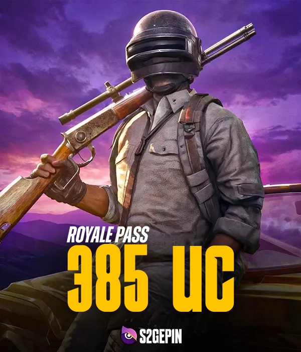 Royale Pass Pubg Mobile 385 UC  - Global
