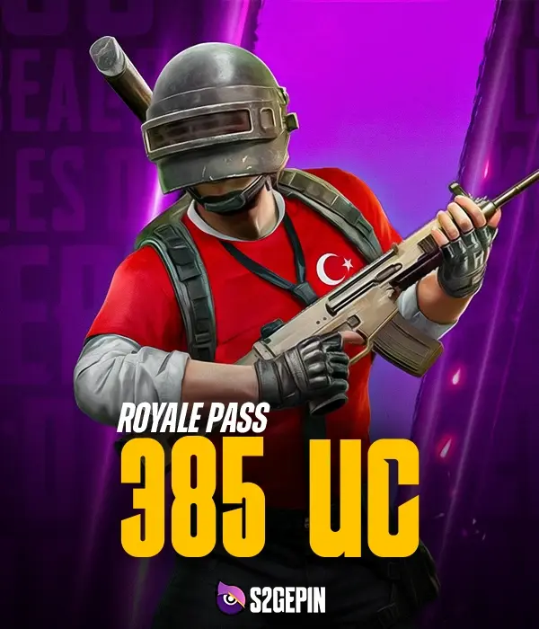 Royale Pass Pubg Mobile 385 UC TR