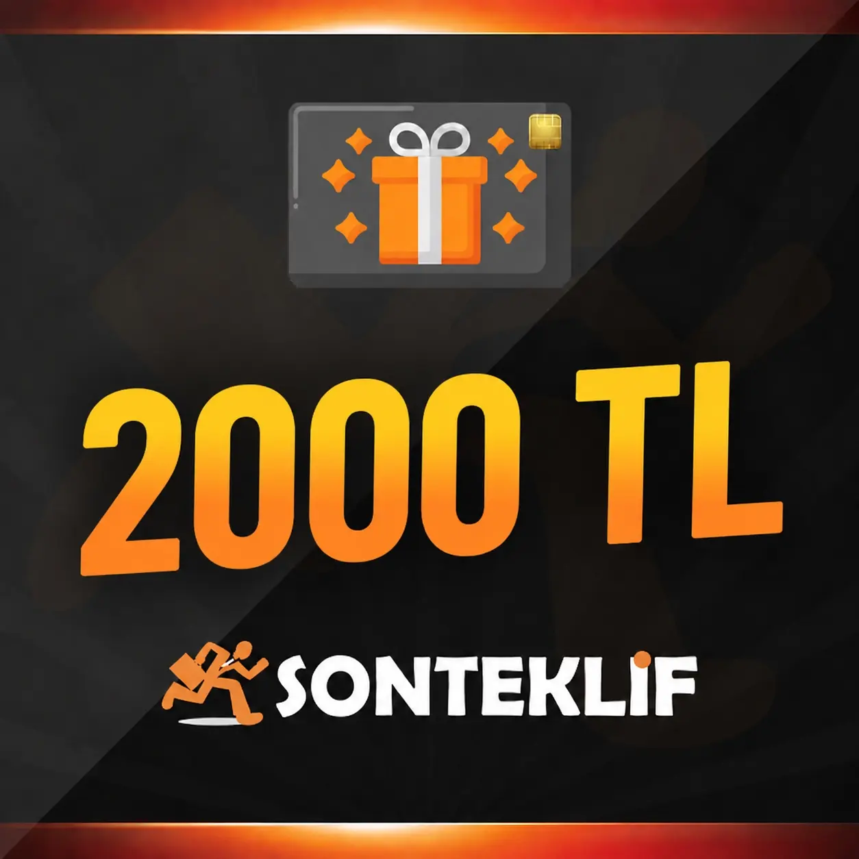 SonTeklif Hediye Kartı SonTeklif 2000 TL Hediye Kartı