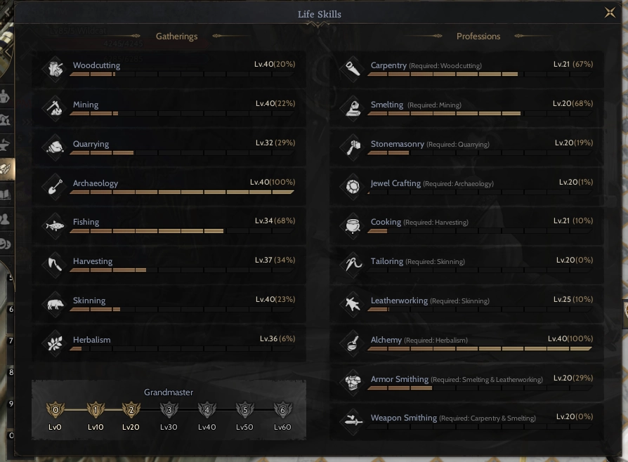 85/5 ROGUE PROTEAN GM2 FULL 40 TOPLAMA RELİC 