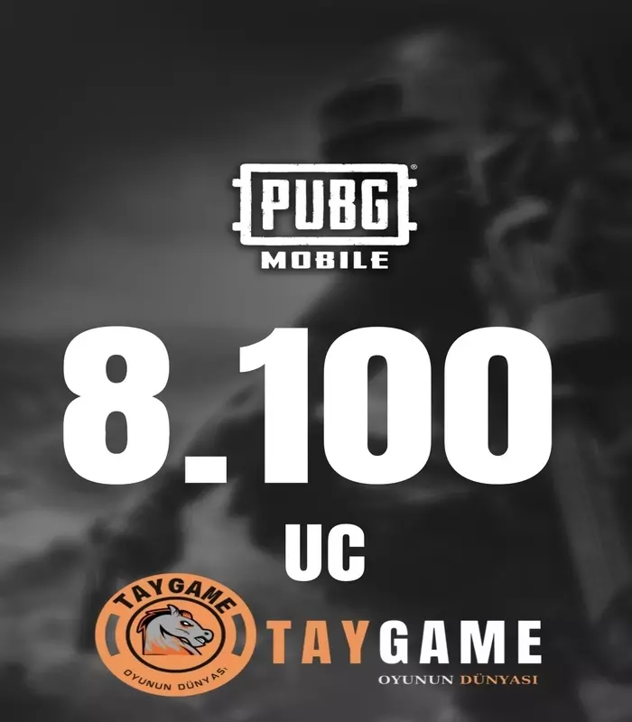 Pubg Mobile 8100 UC - Global ID