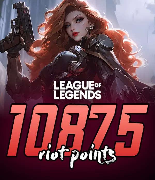League of Legends 10875 RP