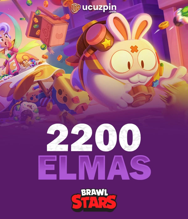 Brawl Stars 2000 + 200 Elmas