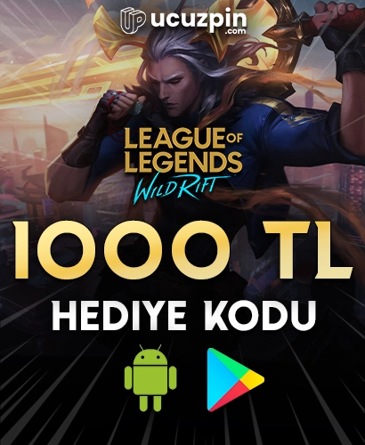 League Of Legends Wild Rift 1000 TL Google Play