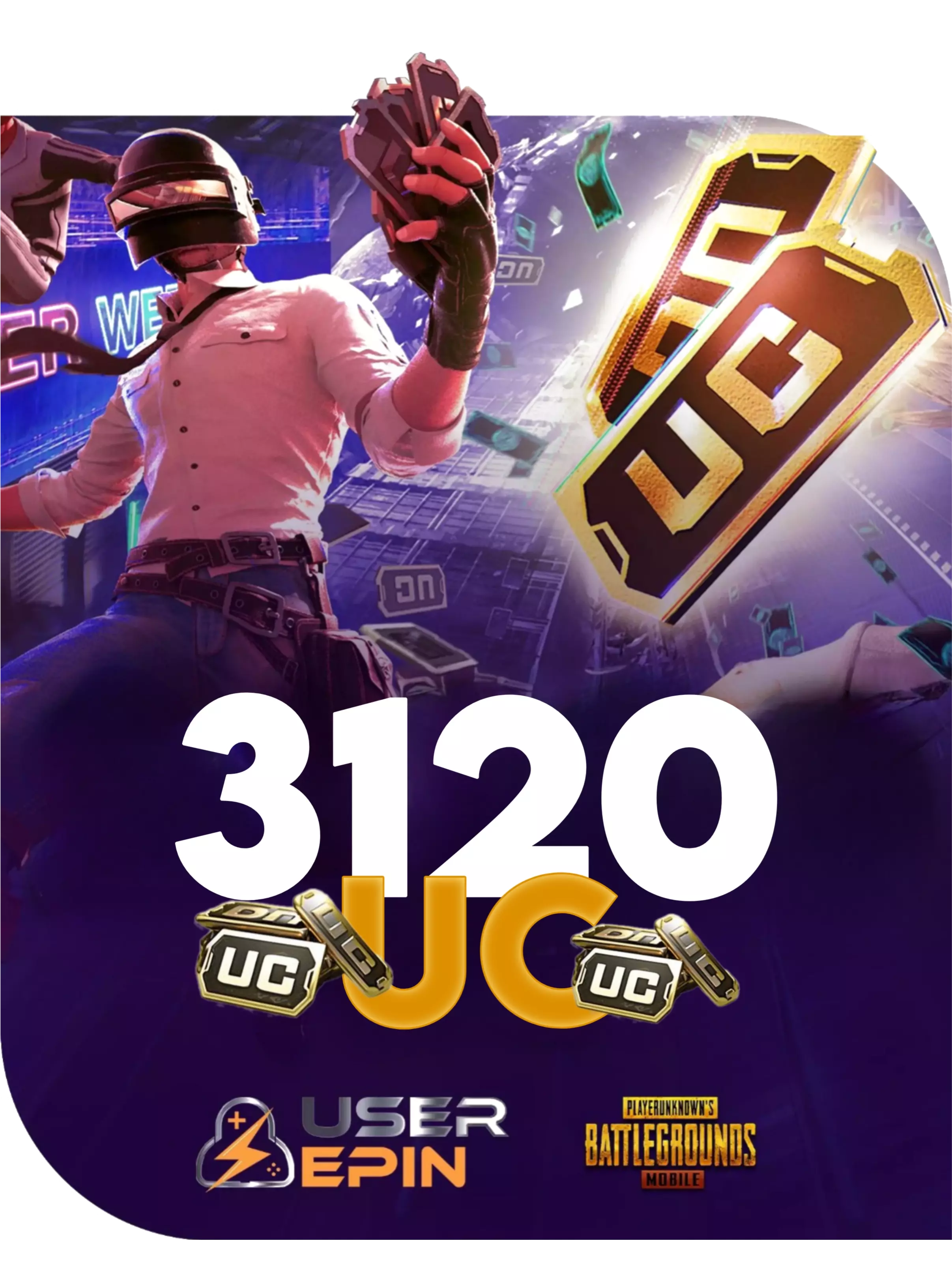 PUBG MOBİLE 3120 UC BEKLEMELİ TR ID