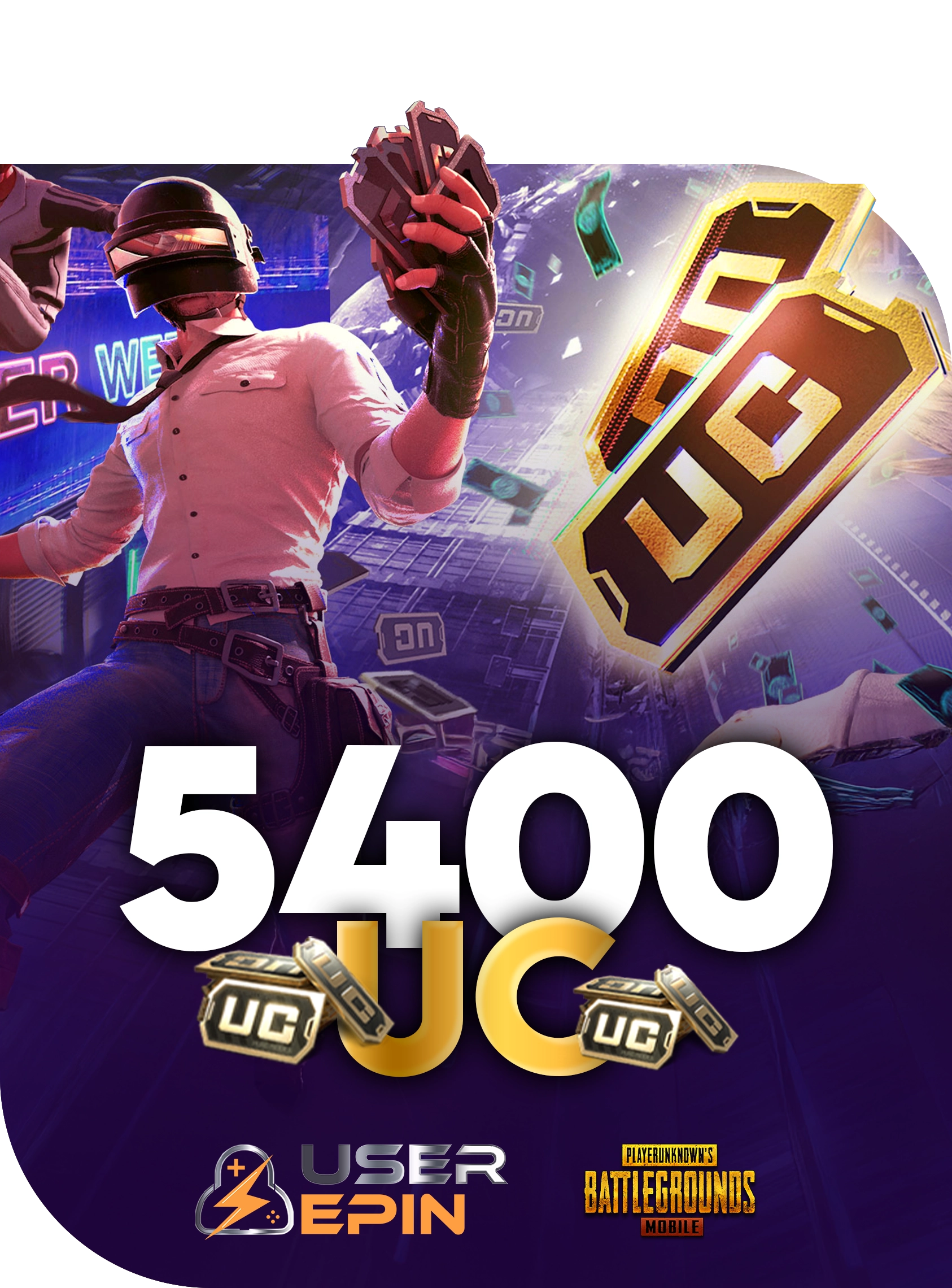 PUBG MOBİLE 5400 UC BEKLEMELİ TR ID