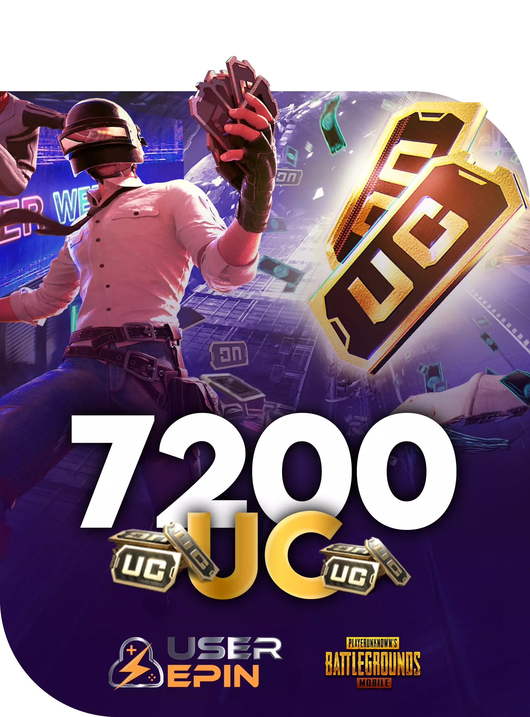 PUBG MOBİLE 7200 UC BEKLEMELİ TR ID