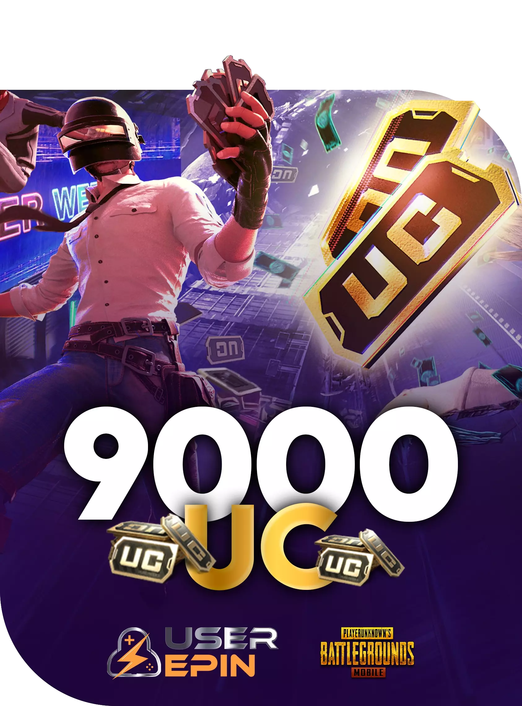 PUBG MOBİLE 9000 UC BEKLEMELİ TR ID