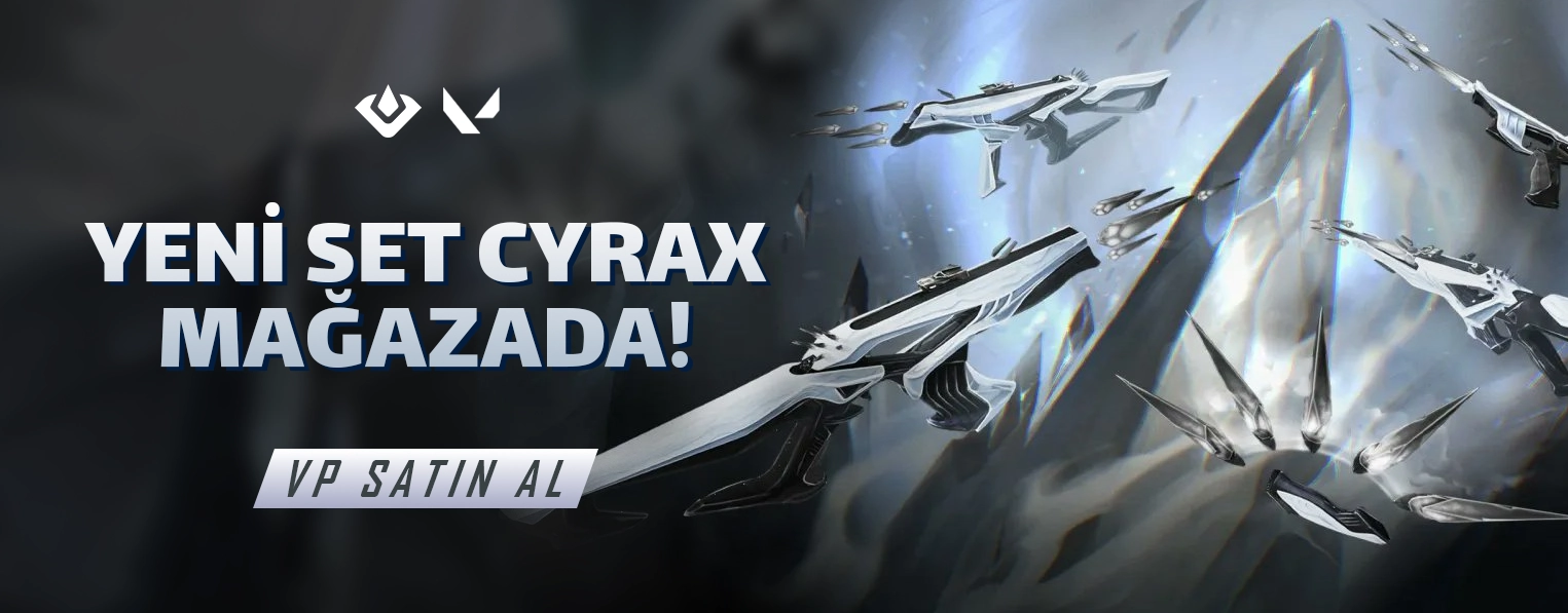 VALORANT Cyrax Skin Paketi ve VP Fiyatları