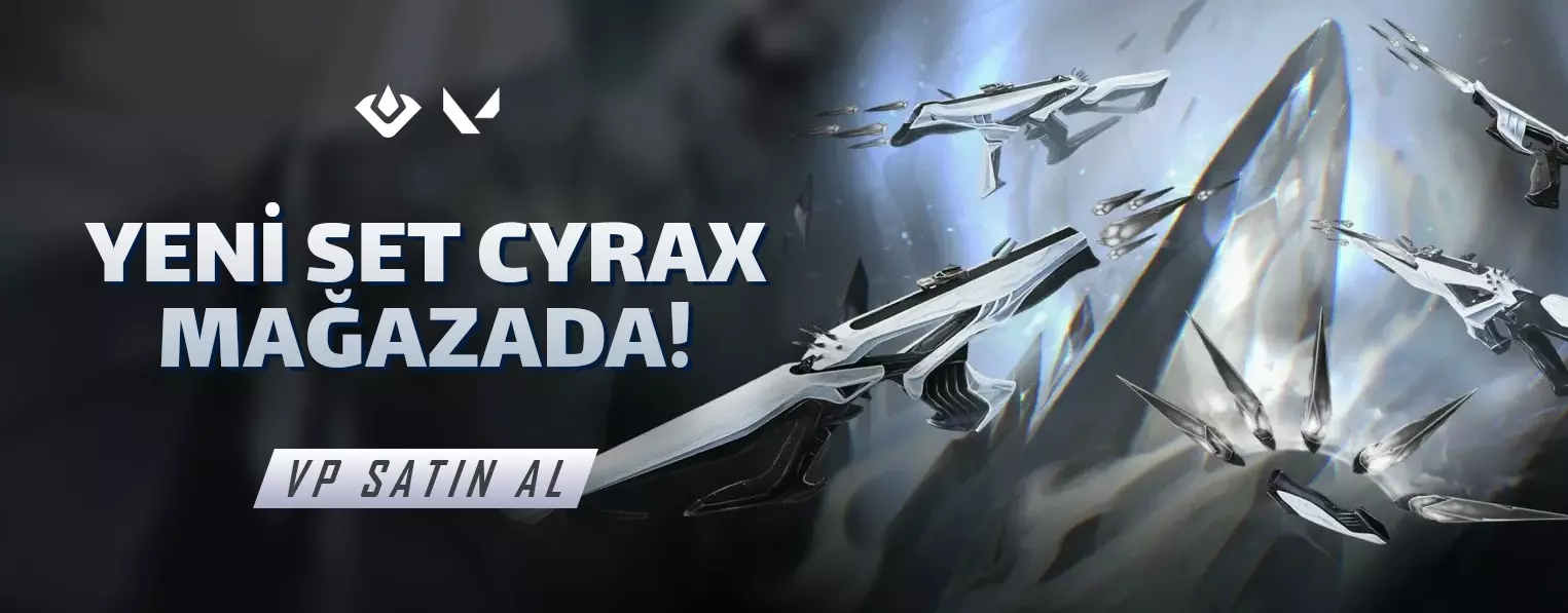 VALORANT Cyrax Skin Paketi ve VP Fiyatları