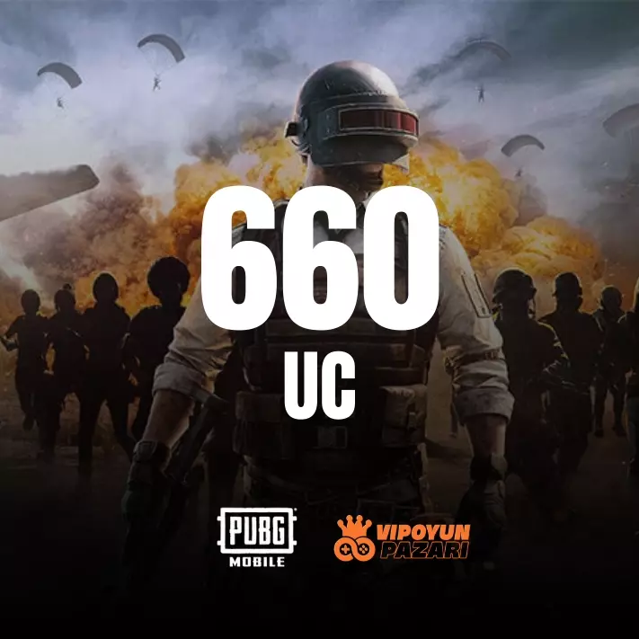 Pubg Mobile 660 UC TR ID