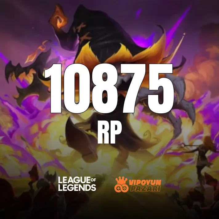 League Of Legends 10875 RP