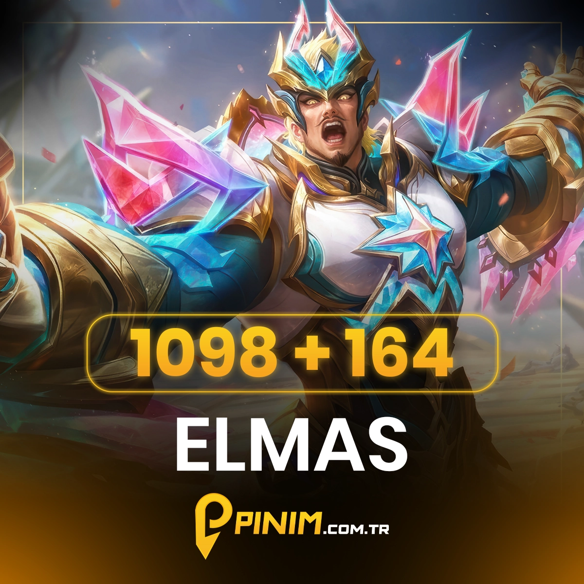 Mobile Legends 1098+164 Elmas