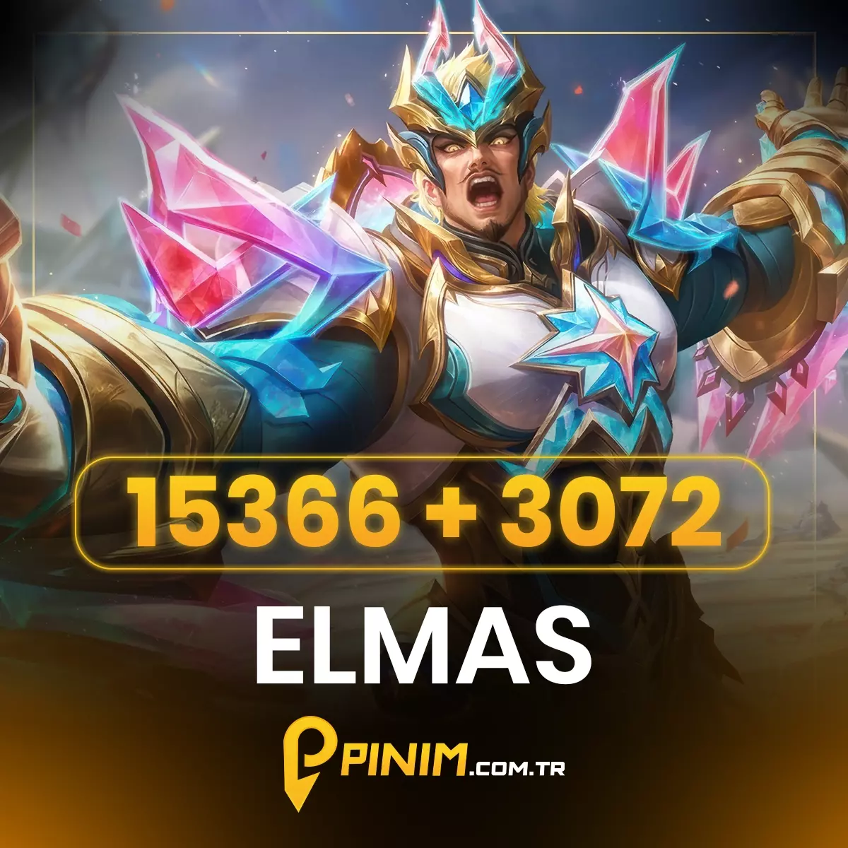 Mobile Legends 15366+3072 Elmas