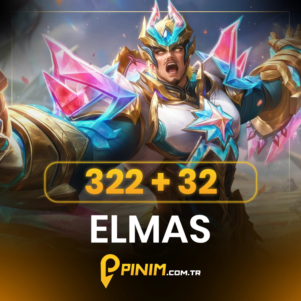 Mobile Legends 322+32 Elmas