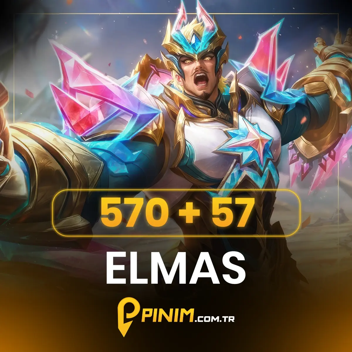 Mobile Legends 570+57 Elmas