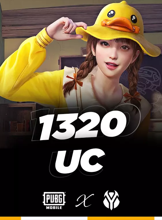 PUBG Mobile 1320 UC + Bonus