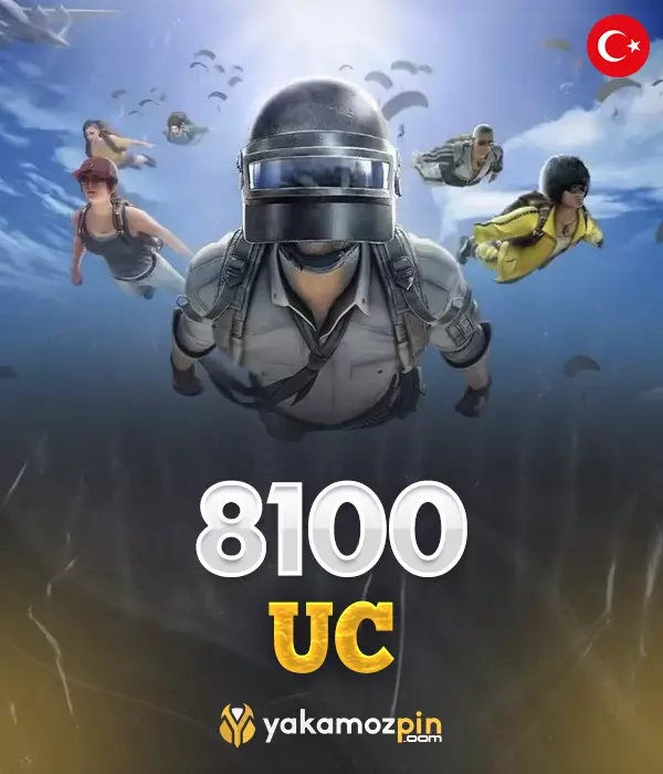 PUBG Mobile 8100 UC