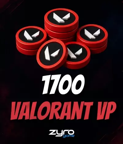 Valorant 1700 VP TR - Anında Teslimat
